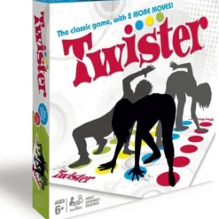 Merkloos Twister Spel - Behendigheidsspel - Kinderen En Volwassenen - Twister - 2-4 Personen - Familiespel