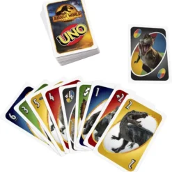 UNO Jurassic World 3 - Mattel Games - Kaartspel -Spellen-voor-volwassenen Verkoop 550x581 17