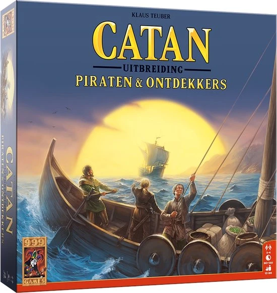 999 Games Catan: Uitbreiding Piraten En Ontdekkers Bordspel 1 999 Games Catan: Uitbreiding Piraten En Ontdekkers Bordspel