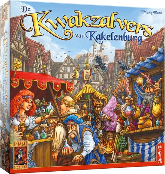 999 Games De Kwakzalvers Van Kakelenburg Bordspel 11 999 Games De Kwakzalvers Van Kakelenburg Bordspel - Afbeelding 11