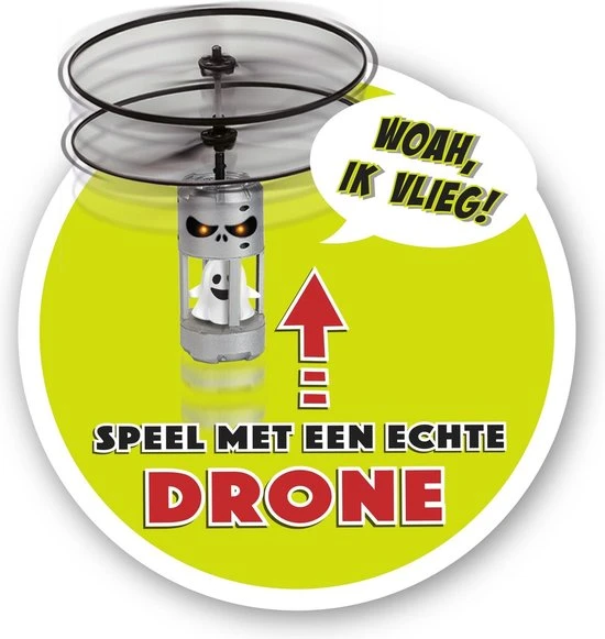 Megableu Geestenvlucht - Gezelschapspel - Spelletjes Voor Kinderen - Inclusief Chte Drone 3 Megableu Geestenvlucht - Gezelschapspel - Spelletjes Voor Kinderen - Inclusief Chte Drone - Afbeelding 3
