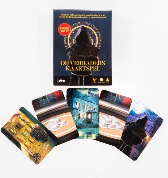 IDTVX De Verraders - Kaartspel 5 IDTVX De Verraders - Kaartspel - Afbeelding 5