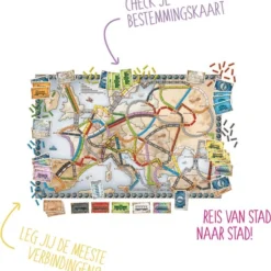 Days Of Wonder Ticket To Ride Europe - Bordspel -Spellen-voor-volwassenen Verkoop 550x584 4