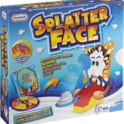 Grafix Splatter Face - Slagroom Spel | Actiespel | Familiespel | Lachen, Gieren & Brullen Gegarandeerd! -Spellen-voor-volwassenen Verkoop 550x584 9