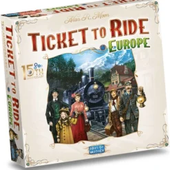 Days Of Wonder Ticket To Ride Europe 15th Anniversary - Bordspel -Spellen-voor-volwassenen Verkoop 550x586