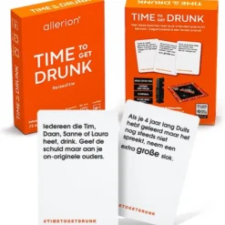 Allerion? Allerion Time To Get Drunk Travel Edition Drankspel Met 73 Kaarten Pocket Drank Spel