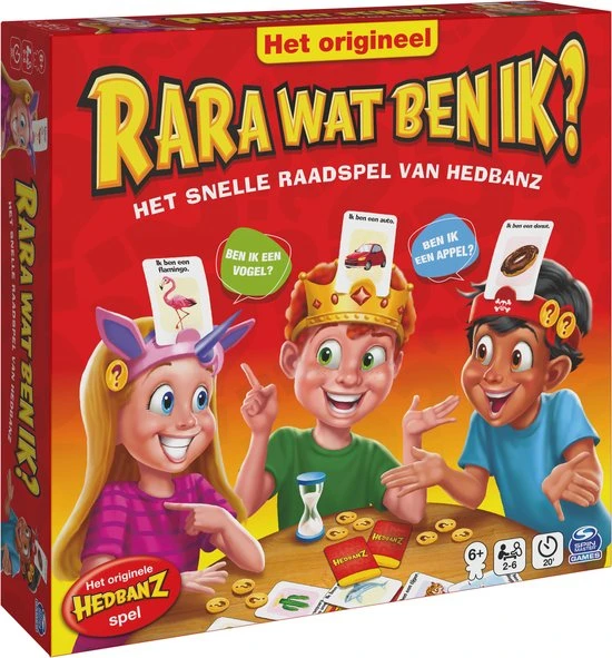 Spin Master RARA Wat Ben Ik – Bordspel 1 Spin Master RARA Wat Ben Ik – Bordspel