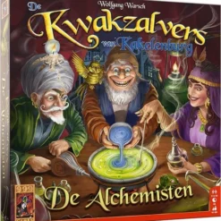 999 Games De Kwakzalvers Van Kakelenburg: De Alchemisten Uitbreiding Bordspel -Spellen-voor-volwassenen Verkoop 550x598