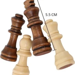 Merkloos Luxe Schaakbord Met Schaakstukken - Schaakset - Schaakspel - Magnetisch - Opklapbaar - 29 X 29 Cm 15 Merkloos Luxe Schaakbord Met Schaakstukken - Schaakset - Schaakspel - Magnetisch - Opklapbaar - 29 X 29 Cm -Spellen-voor-volwassenen Verkoop 550x599 3