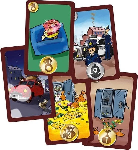 999 Games Dieven! Kaartspel 4 999 Games Dieven! Kaartspel - Afbeelding 4