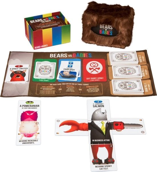 Exploding Kittens Bears Vs Babies - Engelstalig Kaartspel 3 Exploding Kittens Bears Vs Babies - Engelstalig Kaartspel - Afbeelding 3