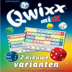 White Goblin Games - Qwixx Mixx Dobbelspel - Uitbreiding -Spellen-voor-volwassenen Verkoop 550x612