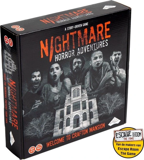 Identity Games Nightmare Horror Adventures - Van De Makers Van Escape Room The Game 4 Identity Games Nightmare Horror Adventures - Van De Makers Van Escape Room The Game - Afbeelding 4