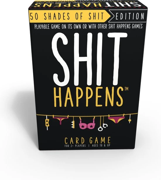 Goliath Shit Happens 50 Shades Of Shit 18+ - Engelstalig Kaartspel - Partyspel 4 Goliath Shit Happens 50 Shades Of Shit 18+ - Engelstalig Kaartspel - Partyspel - Afbeelding 4
