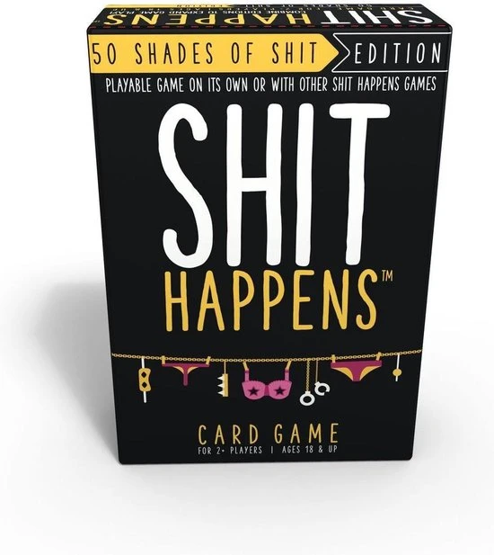 Goliath Shit Happens 50 Shades Of Shit 18+ - Engelstalig Kaartspel - Partyspel 13 Goliath Shit Happens 50 Shades Of Shit 18+ - Engelstalig Kaartspel - Partyspel - Afbeelding 13