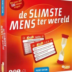 Just Games De Slimste Mens Ter Wereld - Reisspel / Pocket Edition