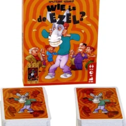 999 Games Wie Is De Ezel Kaartspel -Spellen-voor-volwassenen Verkoop 550x624
