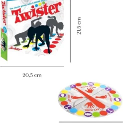 Merkloos Twister Spel - Behendigheidsspel - Kinderen En Volwassenen - Twister - 2-4 Personen - Familiespel -Spellen-voor-volwassenen Verkoop 550x632 2