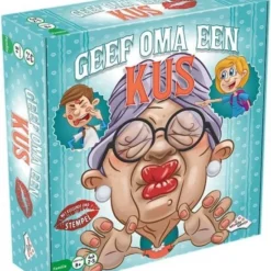 Identity Games Geef Oma Een Kus - Kinderspel -Spellen-voor-volwassenen Verkoop 550x632 4