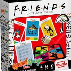 Shuffle Friends - Wicked Wango Quiz - Friends Tv Serie - Bamboozled - Gezelschapsspel - Bordspel - Kaartspel - Trivia -Spellen-voor-volwassenen Verkoop 550x636 3