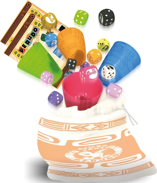 Zygomatic Board Game Studio Perudo Jumbo - Dobbelspel 4 Zygomatic Board Game Studio Perudo Jumbo - Dobbelspel - Afbeelding 4