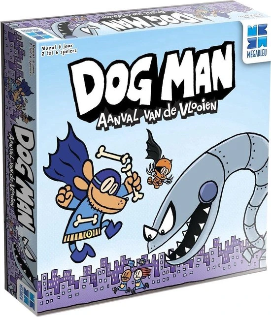 Megableu Dog Man: Aanval Van De VLOOIEN - Bordspellen - Gezelschapsspel Voor Familie - Gebaseerd Op De Dog Man Boekenreeks Van Dav Pilkey 5 Megableu Dog Man: Aanval Van De VLOOIEN - Bordspellen - Gezelschapsspel Voor Familie - Gebaseerd Op De Dog Man Boekenreeks Van Dav Pilkey - Afbeelding 5