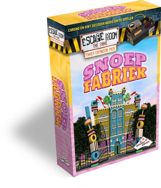 Identity Games Escape Room The Game Familie Uitbreiding: Snoepfabriek 1 Identity Games Escape Room The Game Familie Uitbreiding: Snoepfabriek