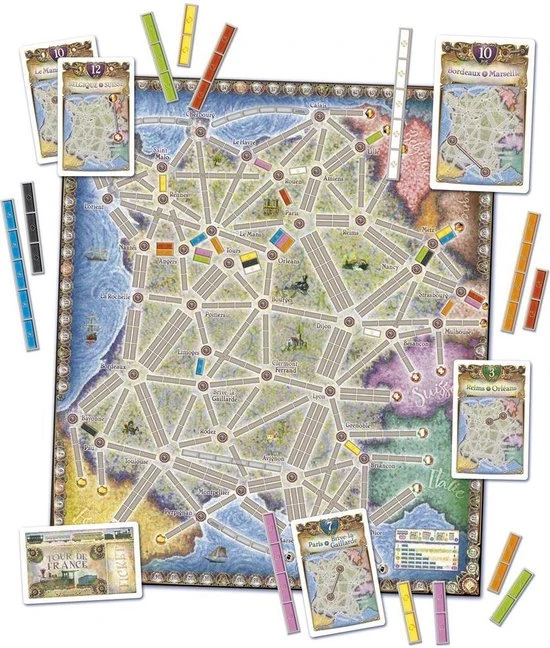 Days Of Wonder Ticket To Ride France & Old West - Uitbreiding - Bordspel 9 Days Of Wonder Ticket To Ride France & Old West - Uitbreiding - Bordspel - Afbeelding 9