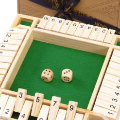 Deluxe HB Sluit De Doos - Zinaps Wooden Board Game, Classic Dice Game Board Toy, Sluit De Doos, Familie Maths Game Voor Kinderen, Houten Tafel Spel, Klassiek- (WK 02127) -Spellen-voor-volwassenen Verkoop 550x660 1