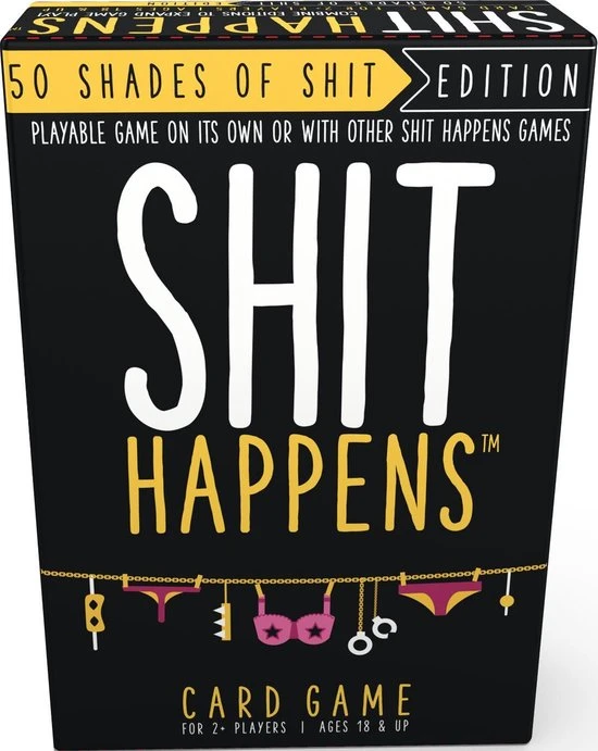 Goliath Shit Happens 50 Shades Of Shit 18+ - Engelstalig Kaartspel - Partyspel 11 Goliath Shit Happens 50 Shades Of Shit 18+ - Engelstalig Kaartspel - Partyspel - Afbeelding 11