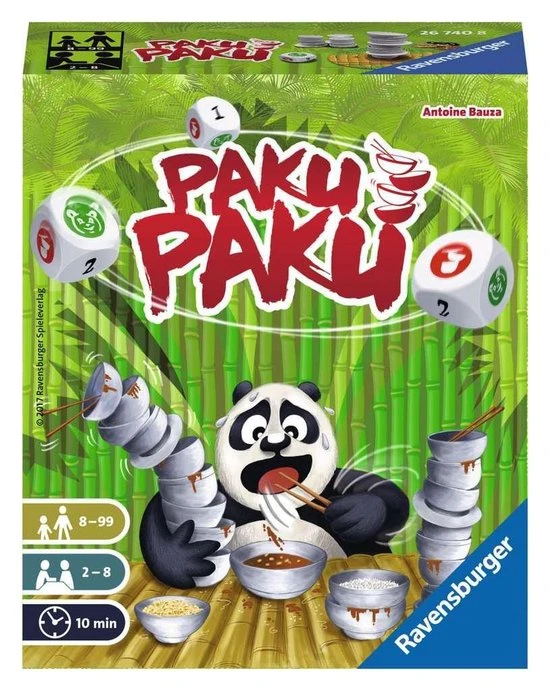 Ravensburger Paku Paku - Dobbelspel 3 Ravensburger Paku Paku - Dobbelspel - Afbeelding 3