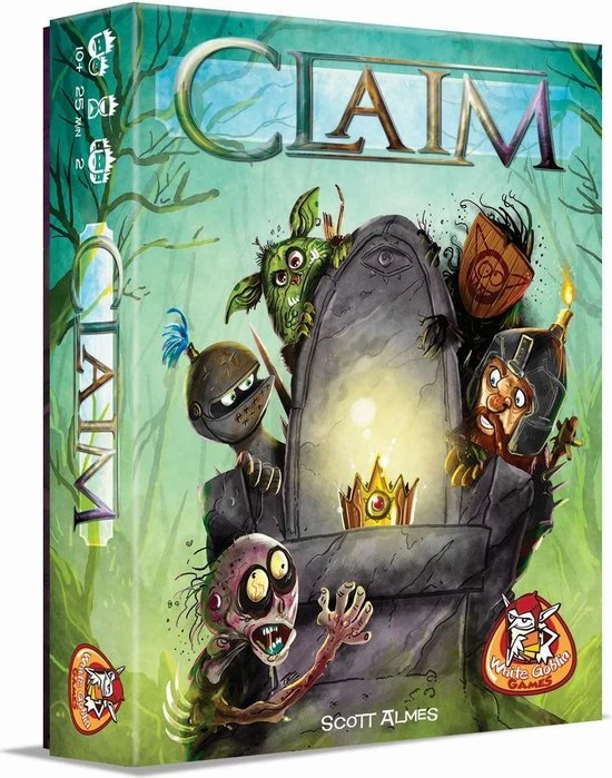 White Goblin Games Claim - Kaartspel 6 White Goblin Games Claim - Kaartspel - Afbeelding 6