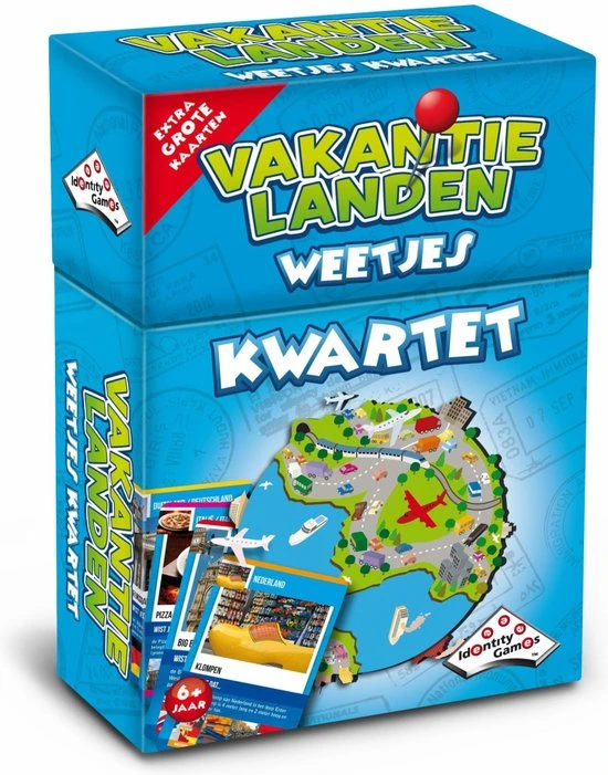 Identity Games Vakantielanden Weetjes Kwartet 3 Identity Games Vakantielanden Weetjes Kwartet - Afbeelding 3