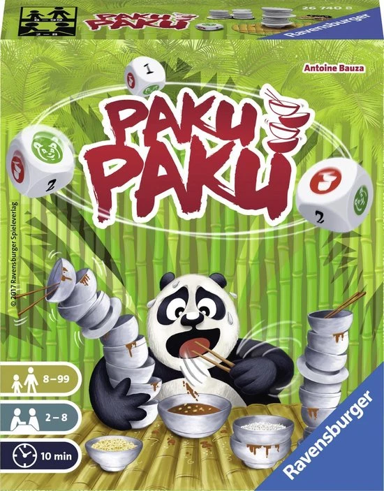 Ravensburger Paku Paku - Dobbelspel 1 Ravensburger Paku Paku - Dobbelspel