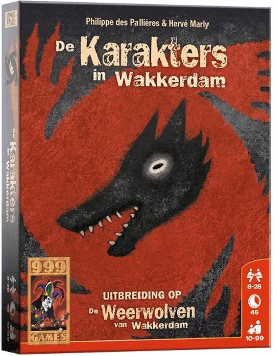 999 Games De Weerwolven Van Wakkerdam: Karakters Uitbreiding Kaartspel 7 999 Games De Weerwolven Van Wakkerdam: Karakters Uitbreiding Kaartspel - Afbeelding 7