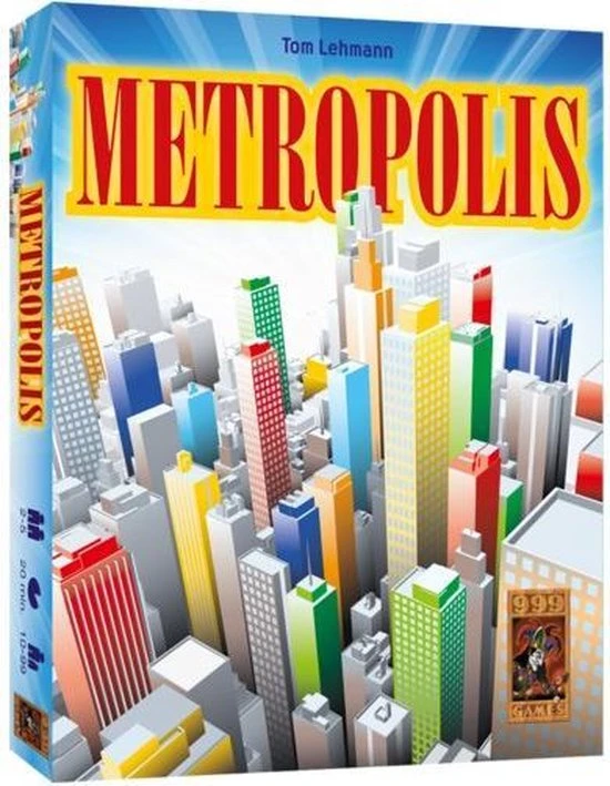 999 Games Metropolis Kaartspel 3 999 Games Metropolis Kaartspel - Afbeelding 3
