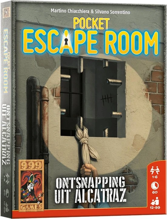 999 Games Pocket Escape Room: Ontsnapping Uit Alcatraz Breinbreker 2 999 Games Pocket Escape Room: Ontsnapping Uit Alcatraz Breinbreker - Afbeelding 2