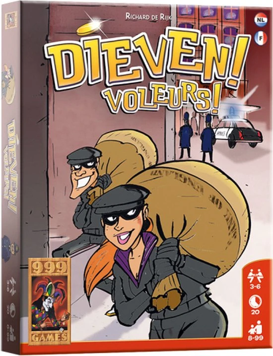 999 Games Dieven! Kaartspel 7 999 Games Dieven! Kaartspel - Afbeelding 7