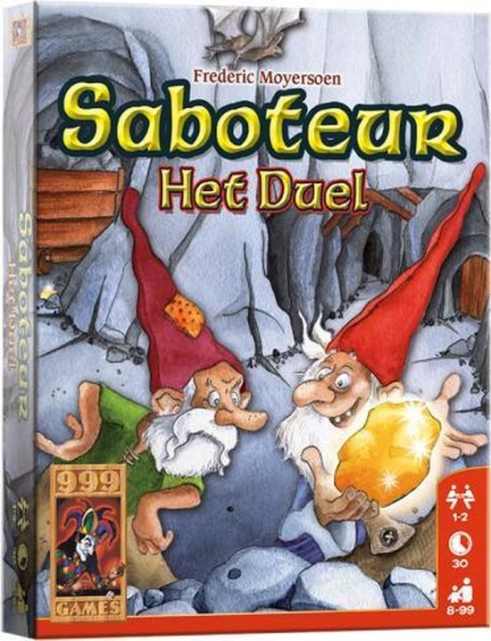 999 Games Saboteur: Het Duel Kaartspel 6 999 Games Saboteur: Het Duel Kaartspel - Afbeelding 6