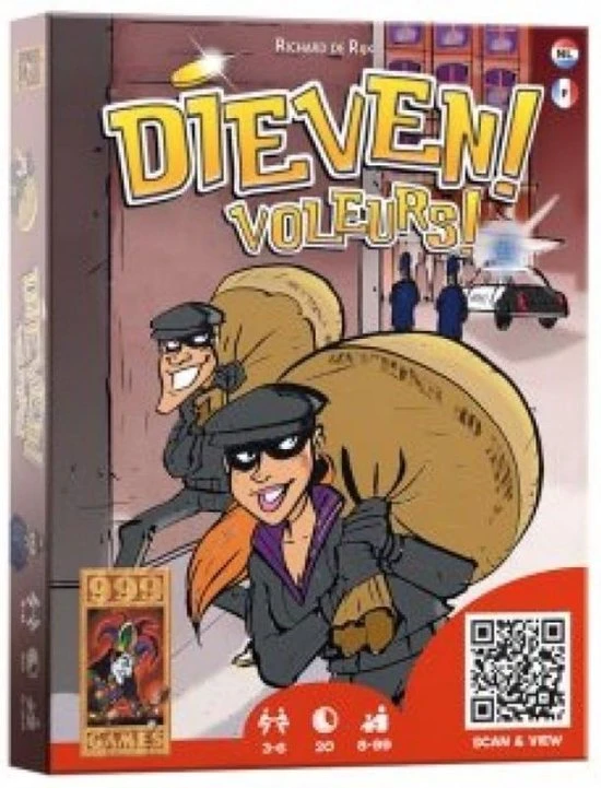 999 Games Dieven! Kaartspel 6 999 Games Dieven! Kaartspel - Afbeelding 6