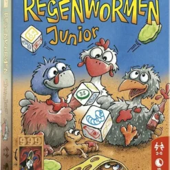 999 Games Regenwormen Junior (A13) Dobbelspel -Spellen-voor-volwassenen Verkoop 550x721 5