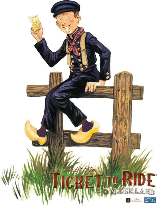 Days Of Wonder Ticket To Ride Nederland - Uitbreiding - Bordspel 3 Days Of Wonder Ticket To Ride Nederland - Uitbreiding - Bordspel - Afbeelding 3
