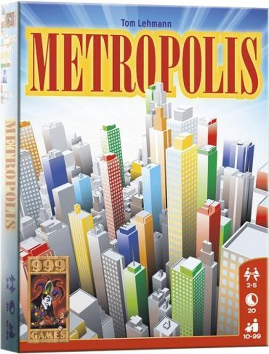 999 Games Metropolis Kaartspel 5 999 Games Metropolis Kaartspel - Afbeelding 5
