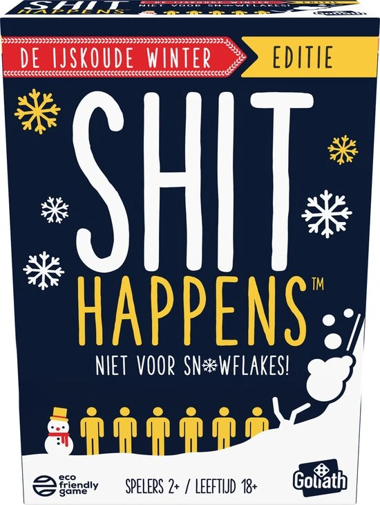 Goliath Shit Happens: De IJskoude Winter Editie 18+ - Engelstalig Kaartspel - Partyspel 4 Goliath Shit Happens: De IJskoude Winter Editie 18+ - Engelstalig Kaartspel - Partyspel - Afbeelding 4