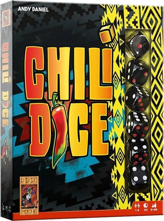 999 Games Chili Dice Dobbelspel 1 999 Games Chili Dice Dobbelspel