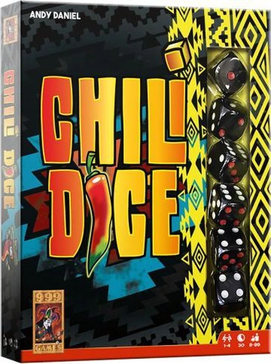 999 Games Chili Dice Dobbelspel 12 999 Games Chili Dice Dobbelspel - Afbeelding 12