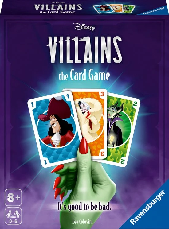 Ravensburger Disney Villains Card Game - Kaartspel 1 Ravensburger Disney Villains Card Game - Kaartspel