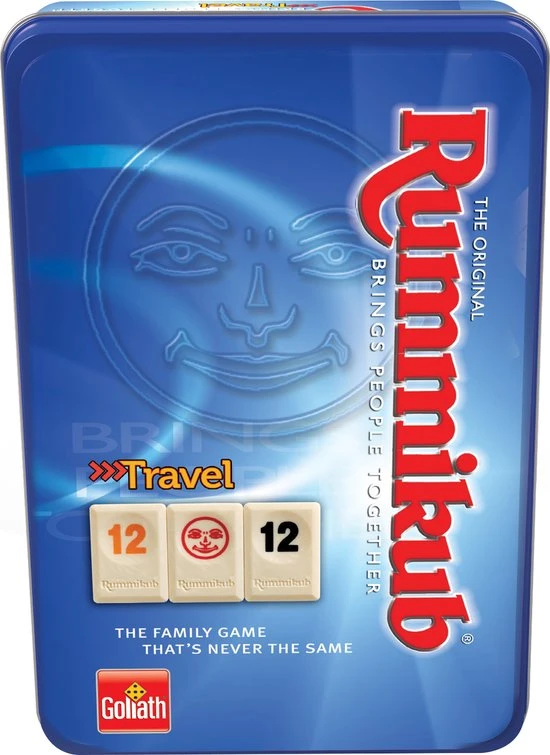 Goliath Rummikub Travel Tin - Reisspel - Gezelschapsspel 8 Goliath Rummikub Travel Tin - Reisspel - Gezelschapsspel - Afbeelding 8