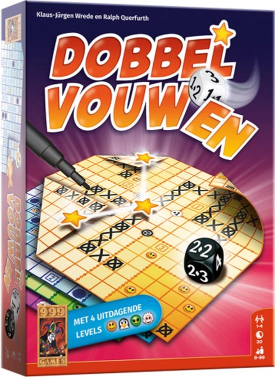 999 Games Dobbel Vouwen Dobbelspel 11 999 Games Dobbel Vouwen Dobbelspel - Afbeelding 11