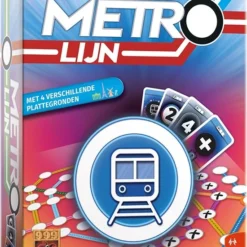999 Games Metrolijn Kaartspel